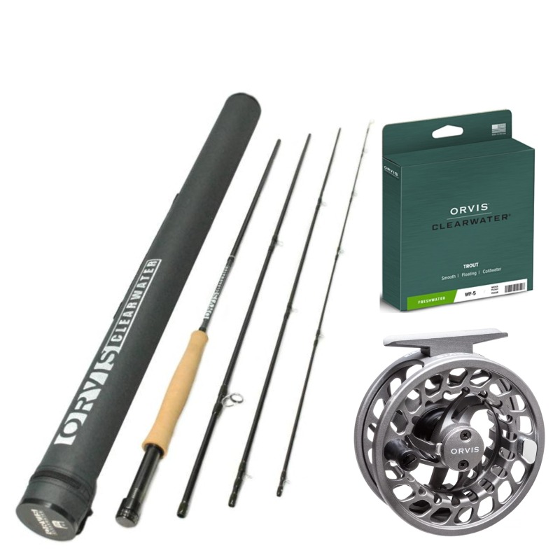 travel fly rod combo